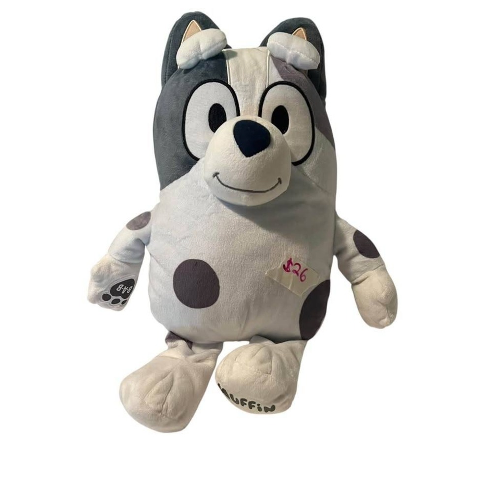 Build-A-Bear Bluey Muffin Plush Stuffed Animal 15" READ Back String Loose